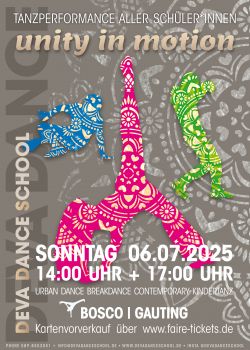 Plakat Unity in Motion 2025